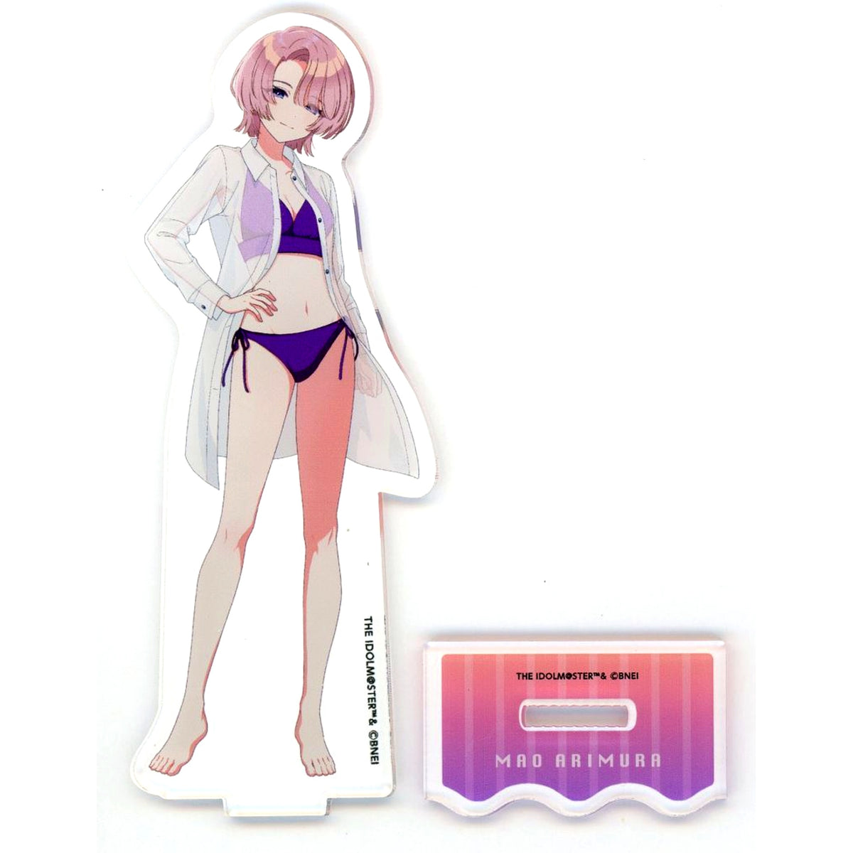 Mao Arimura Gakuen Idolmaster in SWEETS PARADISE Umi no Ie Life-size Acrylic Stand [USED]