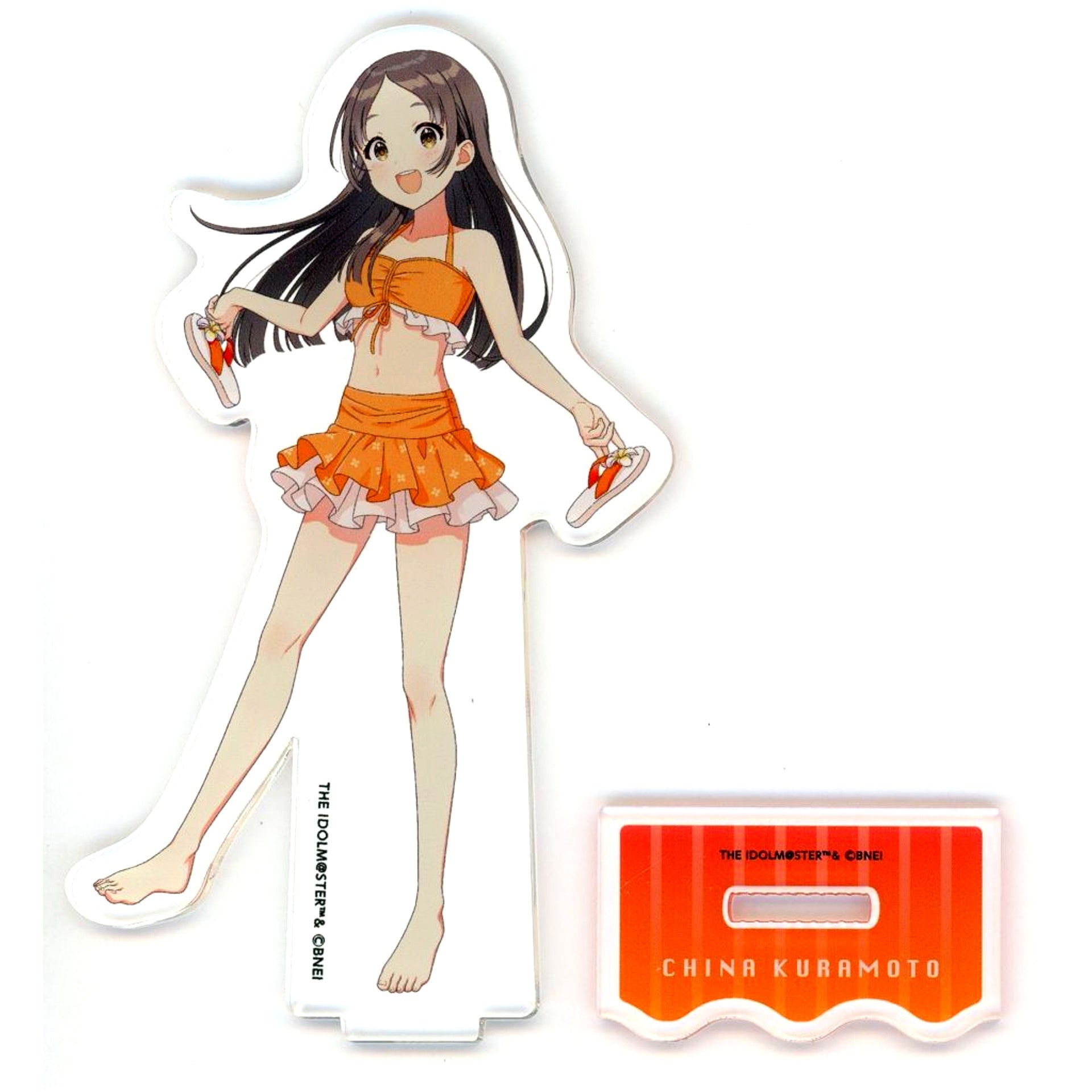 China Kuramoto Gakuen Idolmaster in SWEETS PARADISE Umi no Ie Life-size Acrylic Stand [USED]