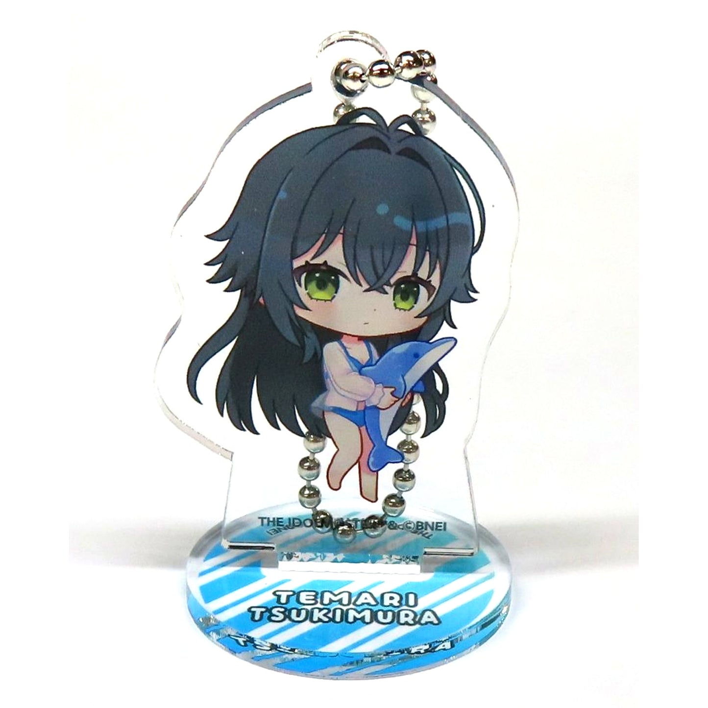 Temari Tsukimura Trading Acrylic Stand Keychain Gakuen Idolmaster in Sweets Paradise Beach House [USED]