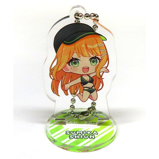 Sumika Shiun Trading Acrylic Stand Keychain Gakuen Idolmaster in Sweets Paradise Beach House [USED]