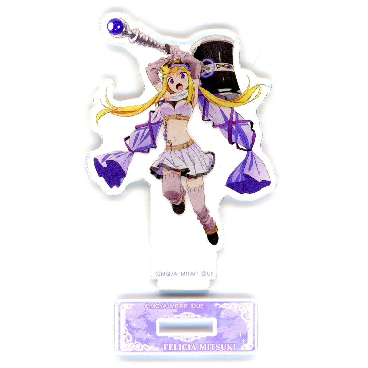 Felicia Mitsuki Mini Acrylic Stand Smaslot Magia Record: Puella Magi Madoka Magica Side Story [USED]