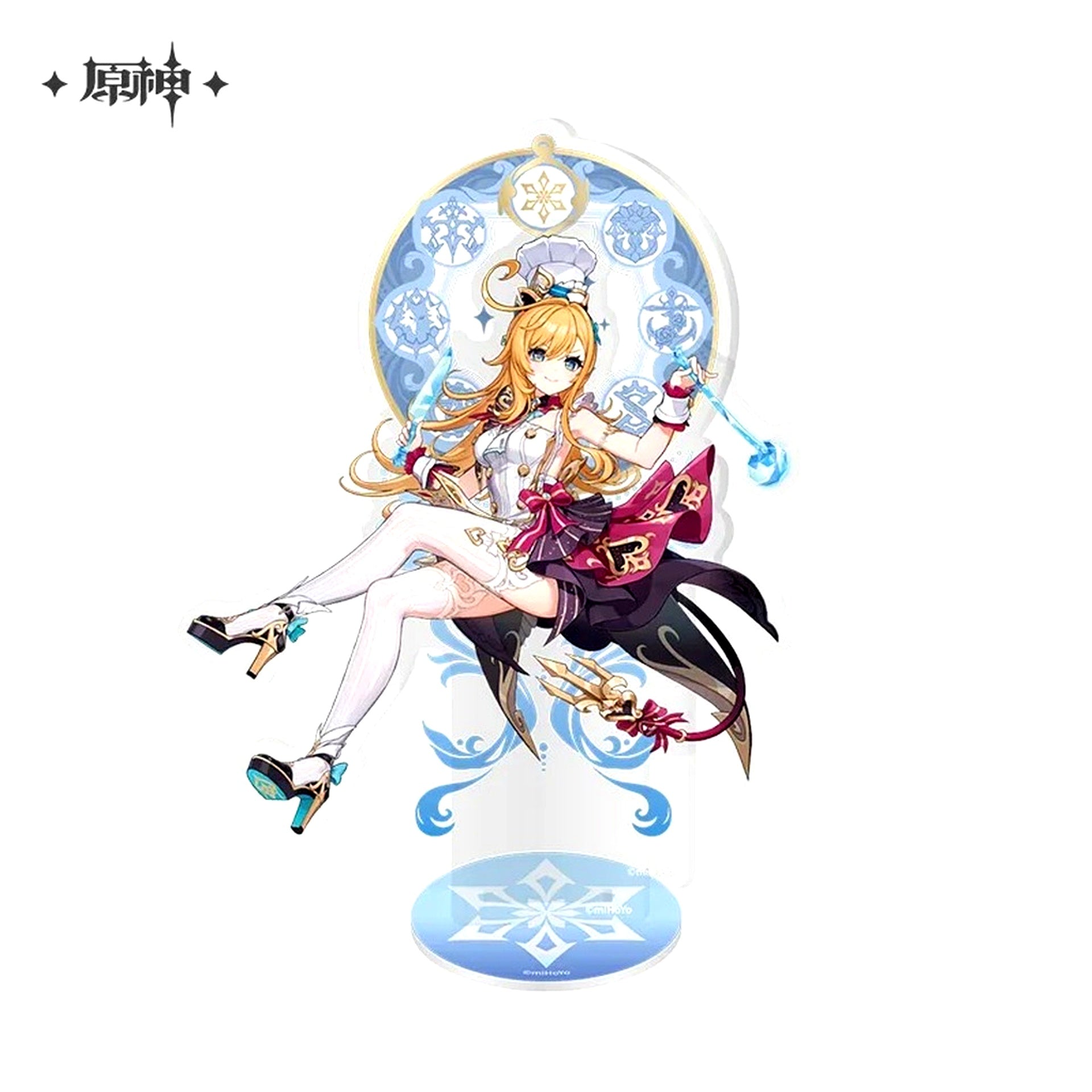 Escoffier Fontaine Series Character Acrylic Stand Genshin Impact [USED]