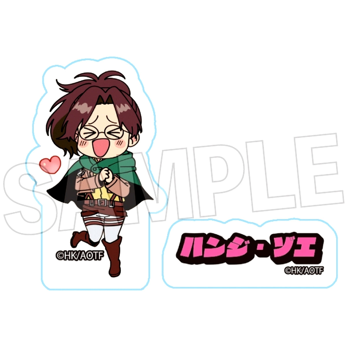 Hange Zoe Attack on Titan DOTABATA! Stacking Block Mini [USED]