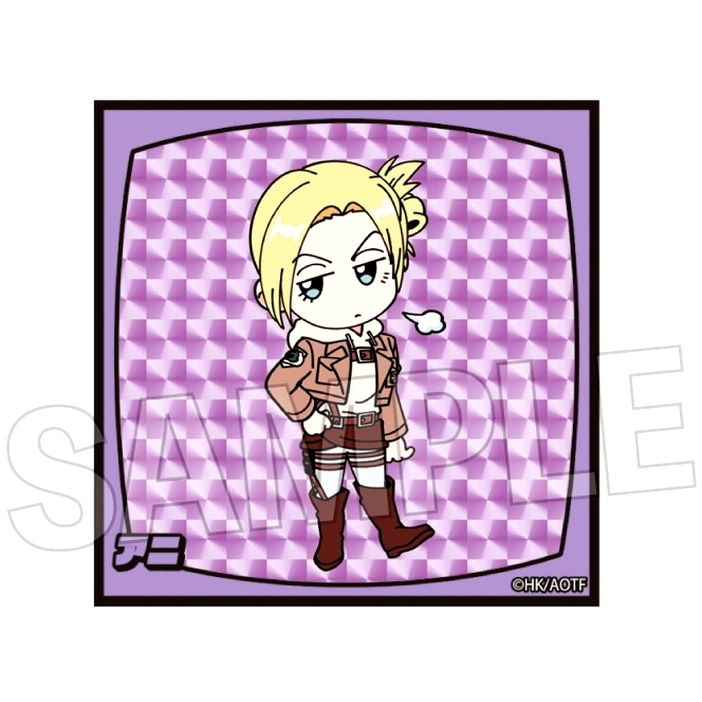 Annie Leonhart Attack on Titan DOTABATA! Gira Gira Block [USED]