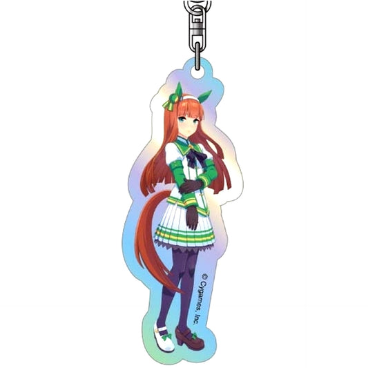 Silence Suzuka Uma Musume Pretty Derby Aurora Acrylic Keychain Box A [USED]