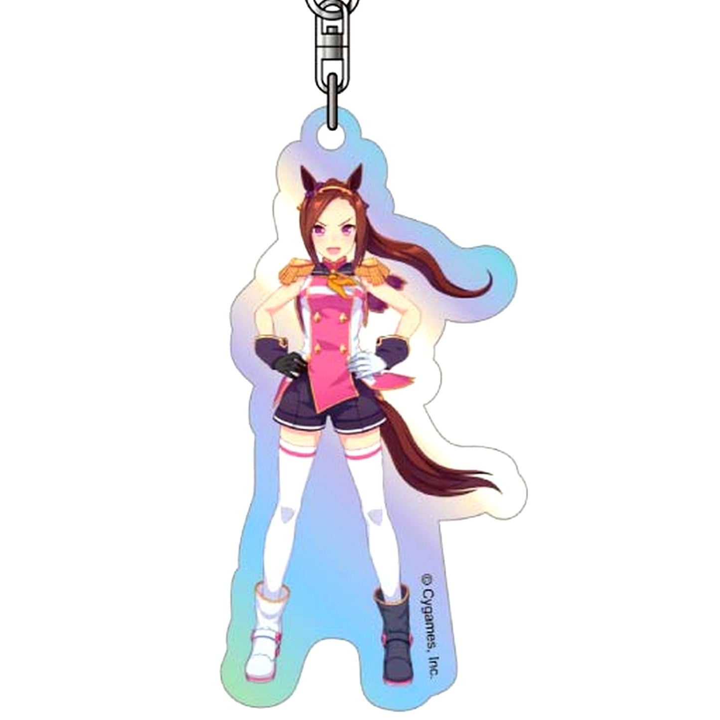 Sakura Bakushin O Aurora Acrylic Keychain Umamusume Pretty Derby C BOX [USED]
