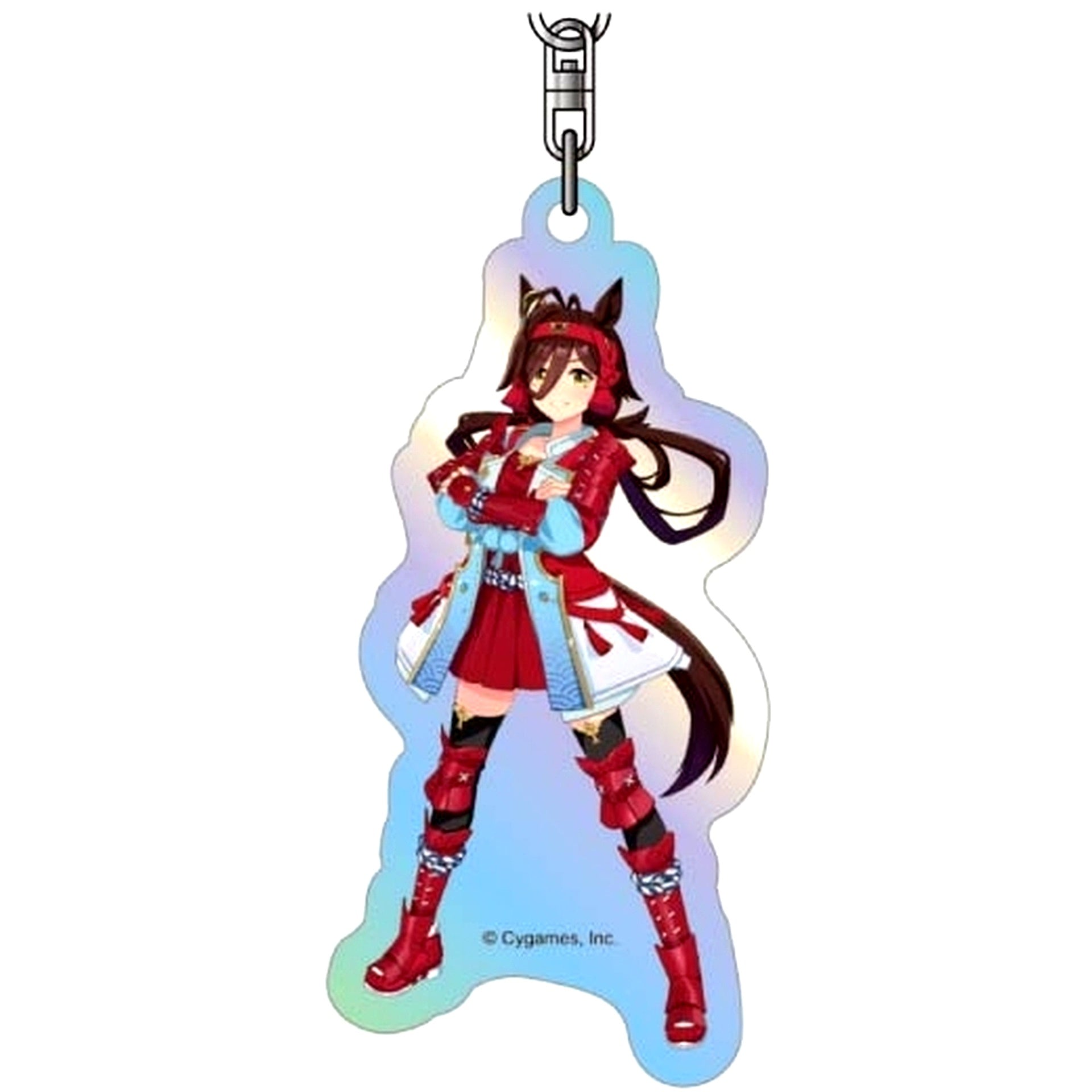 No Reason Aurora Acrylic Keychain Umamusume Pretty Derby C BOX [USED]