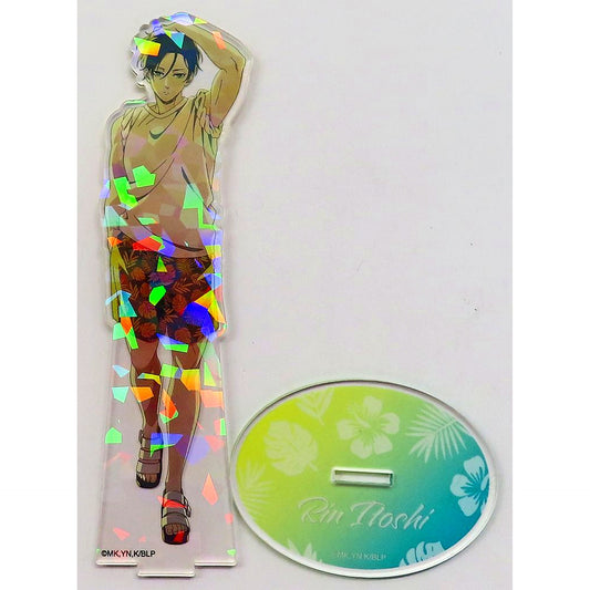 Rin Itoshi Hologram Acrylic Stand Blue Lock x and GALLERY Collaboration Cafe [USED]