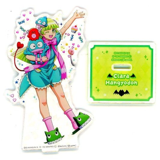Clara Valac x Hangyodon Prize B-3 Koukou Acrylic Stand Kuji Mate Welcome to Demon School! Iruma-kun x Sanrio Characters DOLLY MIX [USED]