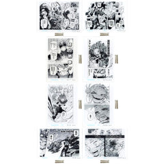 My Hero Academia Toga Himiko & Others Scene.01-08 All 8 Types Set Original Art-Style Acrylic Art Vol.1 Weekly Shonen Jump Digital Ver. Subscribers Limited All Applicants Service from Climax Campaign Acrylic Item [USED]