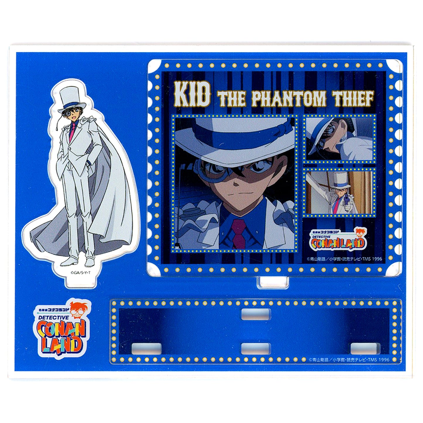 Kaito Kid Detective Conan Land Original Locker Kuji Acrylic Diorama Stand [USED]