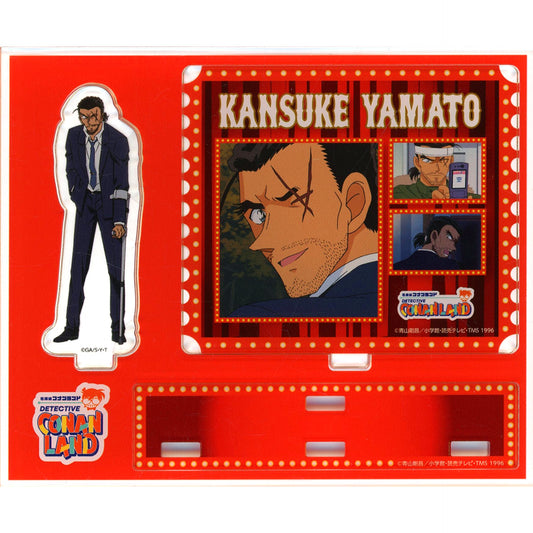 Kansuke Yamato Detective Conan Land Original Locker Kuji Acrylic Diorama Stand [USED]