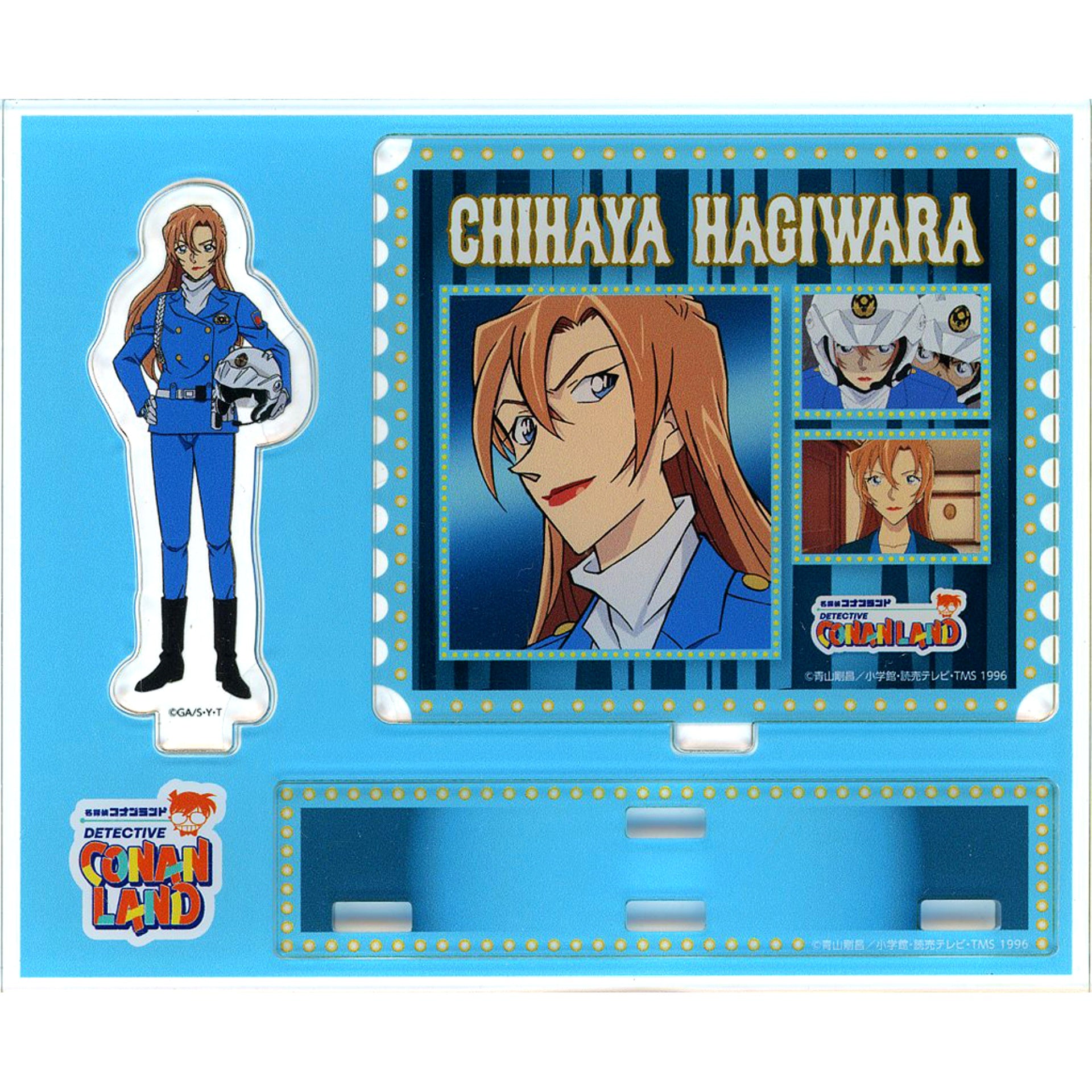 Chihaya Hagiwara Detective Conan Land Original Locker Kuji Acrylic Diorama Stand [USED]