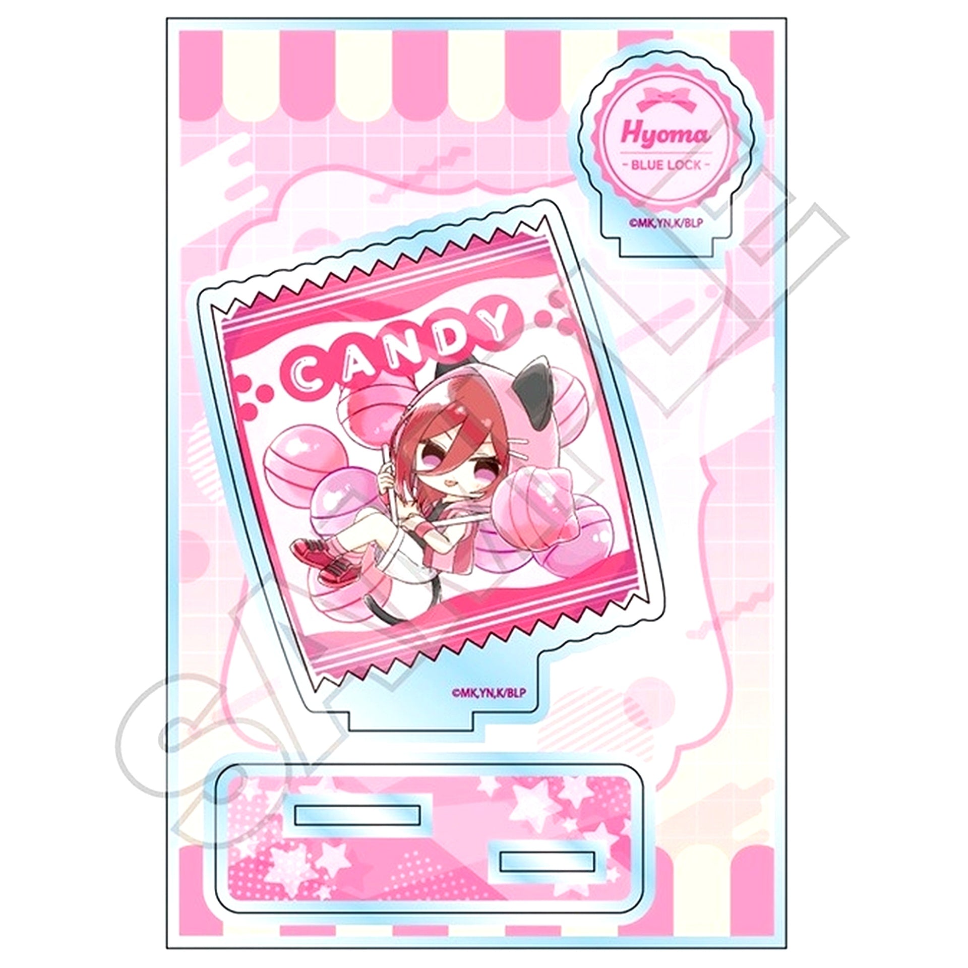 Hyoma Chigiri Sketchu! Snack Package Acrylic Stand Jr. Blue Lock [USED]