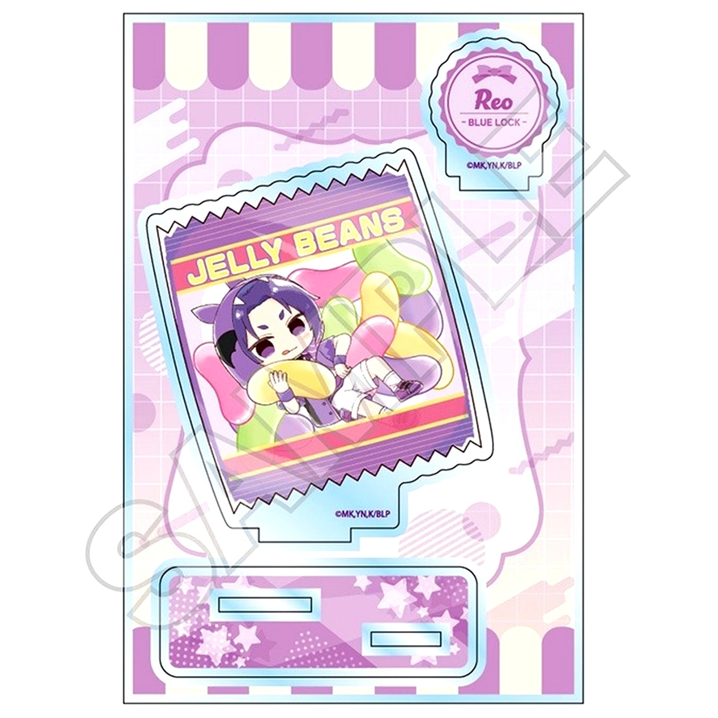 Reo Mikage Sketchu! Snack Package Acrylic Stand Jr. Blue Lock [USED]