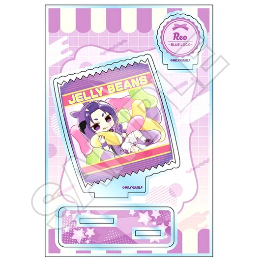 Reo Mikage Sketchu! Snack Package Acrylic Stand Jr. Blue Lock [USED]