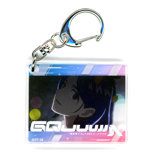 Shuji Ito (Scene Shot) Mobile Suit Gundam GQuuuuuuX x Karaoke Manekineko Acrylic Keychain [USED]