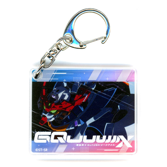 GQuuuuuuX (Scene Shot) Mobile Suit Gundam GQuuuuuuX x Karaoke Manekineko Acrylic Keychain [USED]