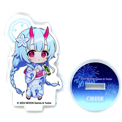 Chise Waraku Mini Acrylic Stand Blue Archive x Karaoke Manekineko Part 2 [USED]