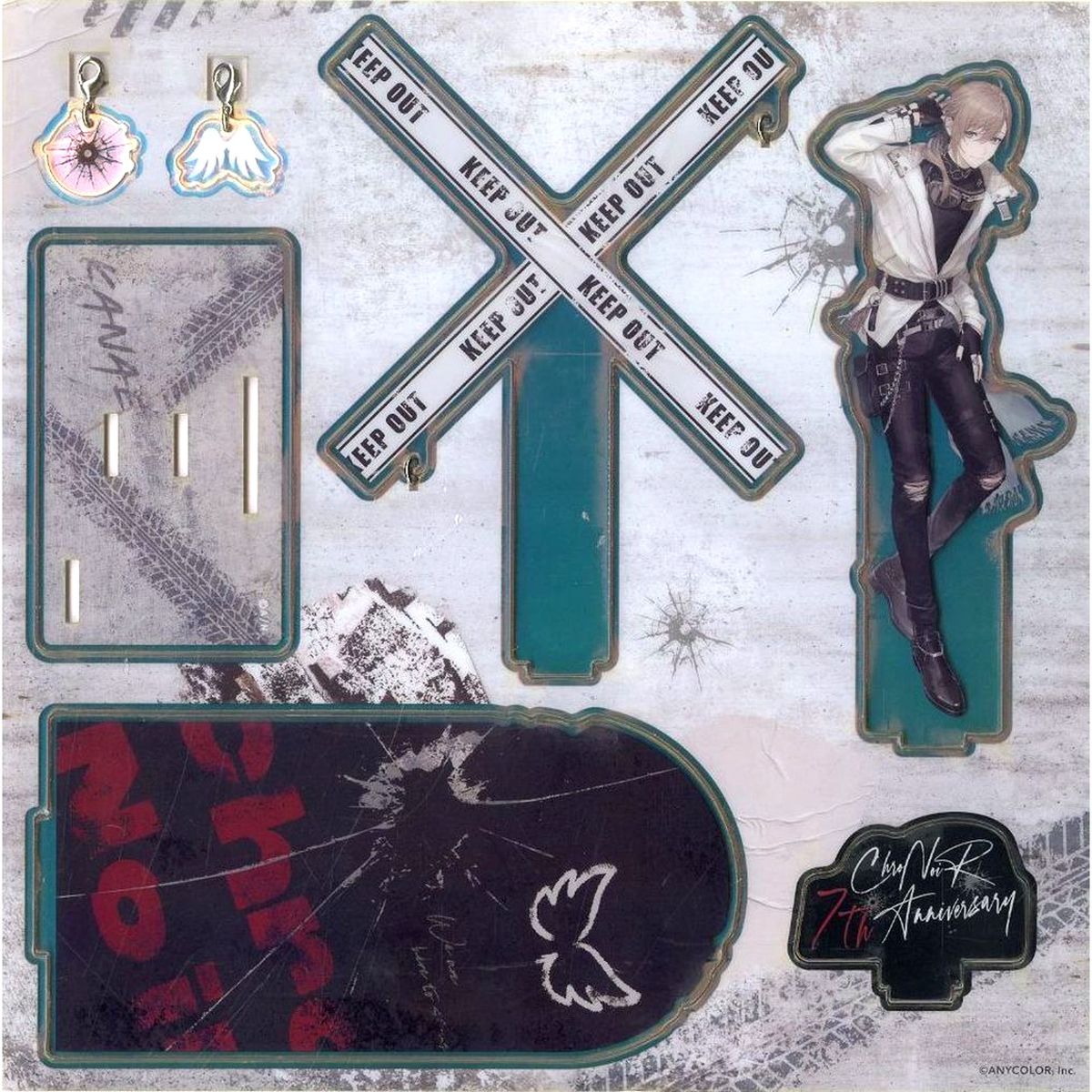 Kanae Acrylic Stand L ChroNoiR 7th Anniversary Virtual YouTuber Nijisanji [USED]