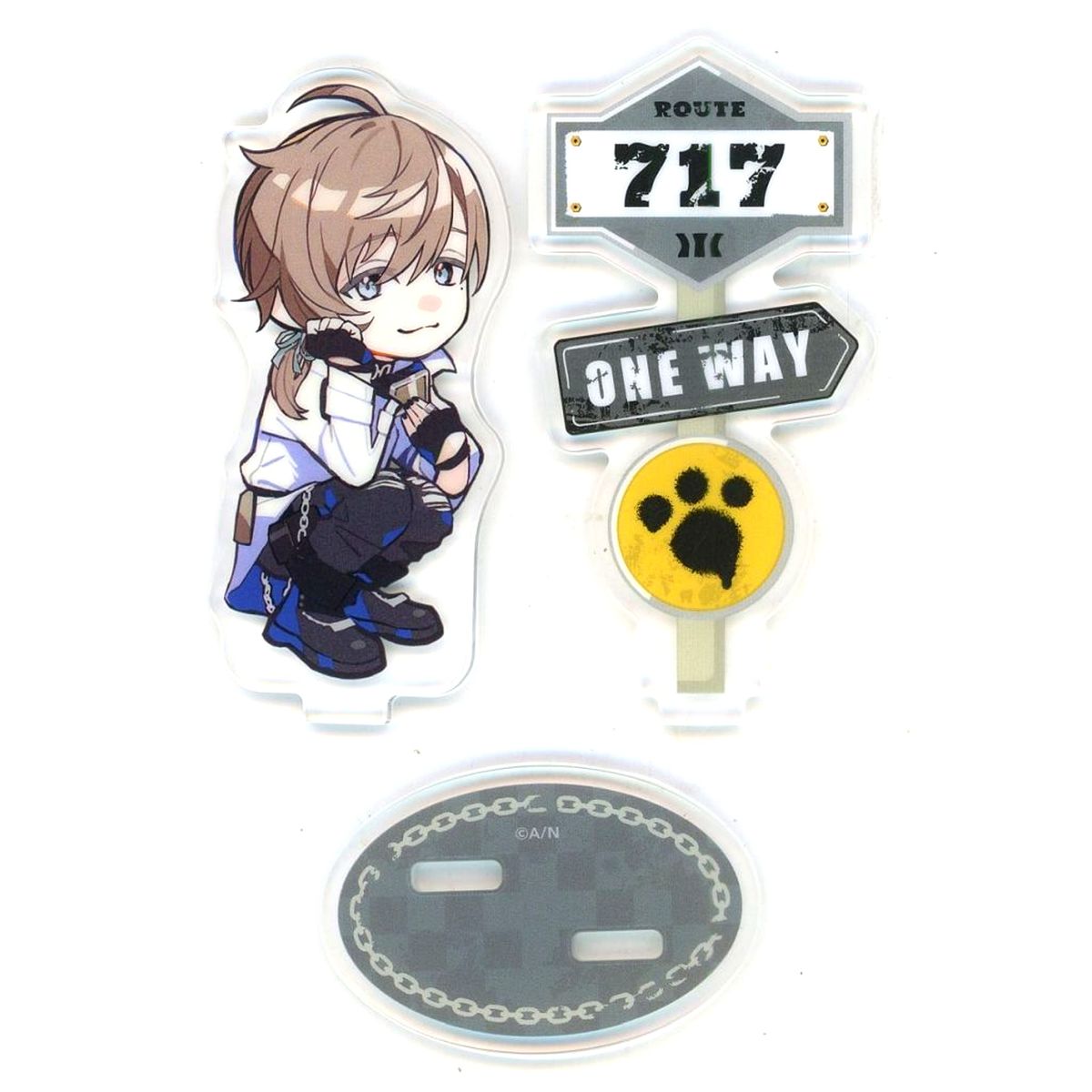 Kanae ChroNoiR Virtual YouTuber Nijisanji Mini Character Acrylic Stand ChroNoiR 7th ANNIVERSARY [USED]