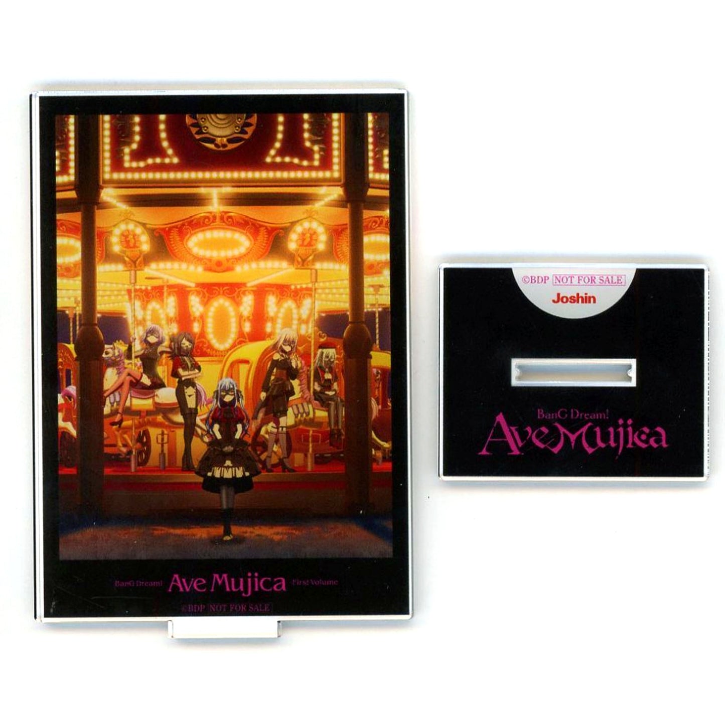 Ave Mujica BanG Dream! Ave Mujica Vol.1 Blu-ray Joshin DiscPier Purchase Bonus Acrylic Stand [USED]