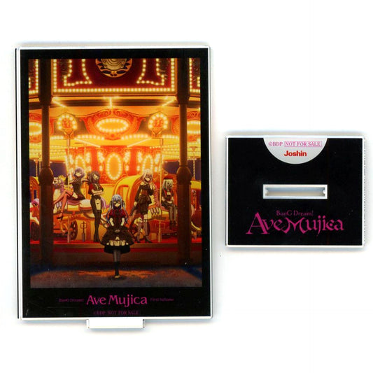 Ave Mujica BanG Dream! Ave Mujica Vol.1 Blu-ray Joshin DiscPier Purchase Bonus Acrylic Stand [USED]
