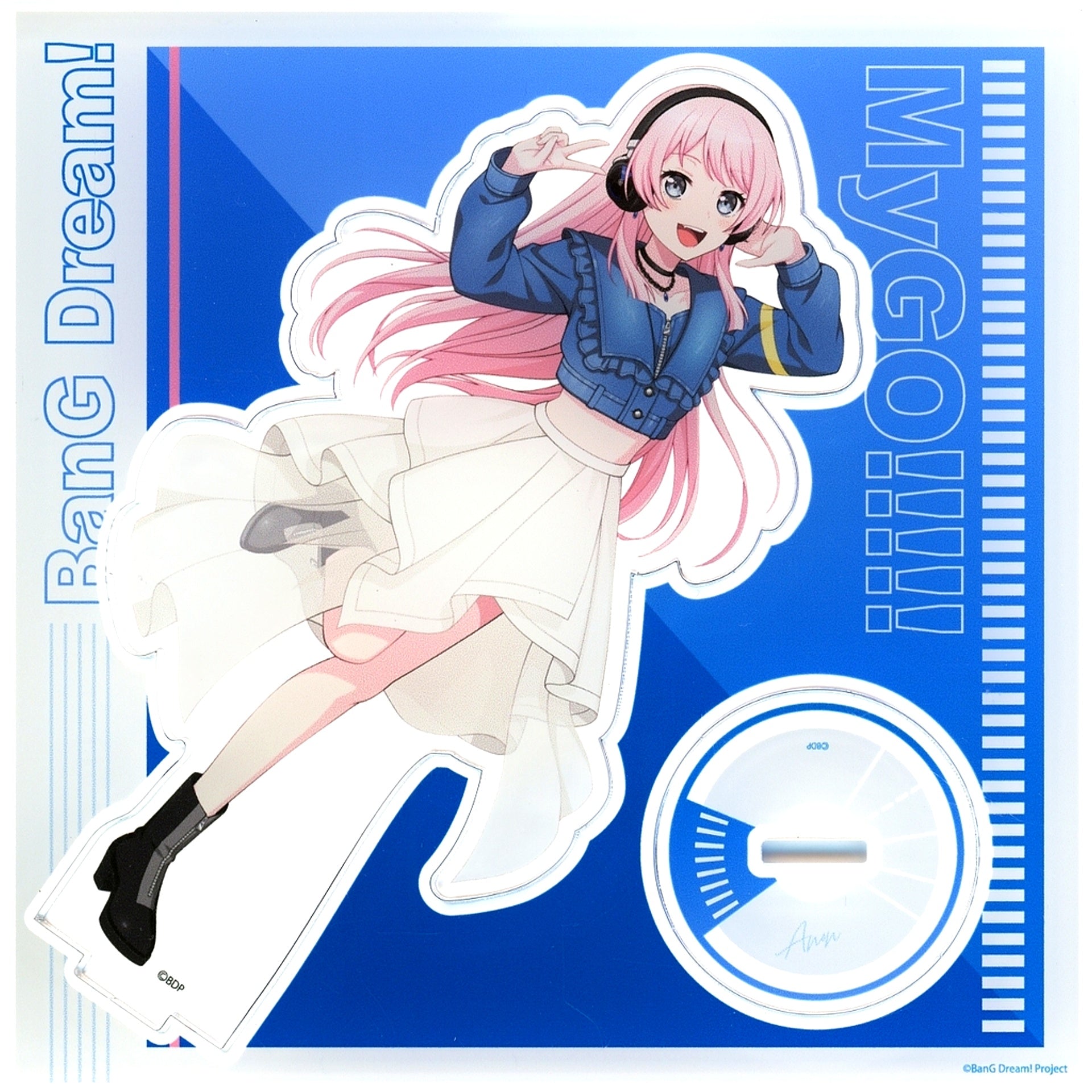 Anon Chihaya BanG Dream! Girls Band Party! x ONKYO Acrylic Stand [USED]