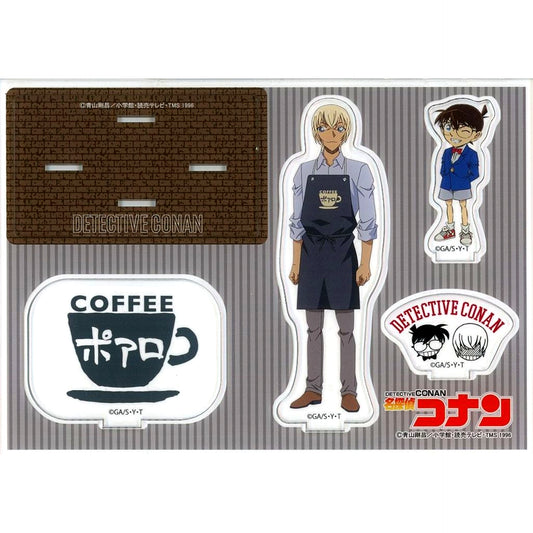 Conan Edogawa Toru Amuro Acrylic Stand Detective Conan x Shimamura Set of 6 [USED]