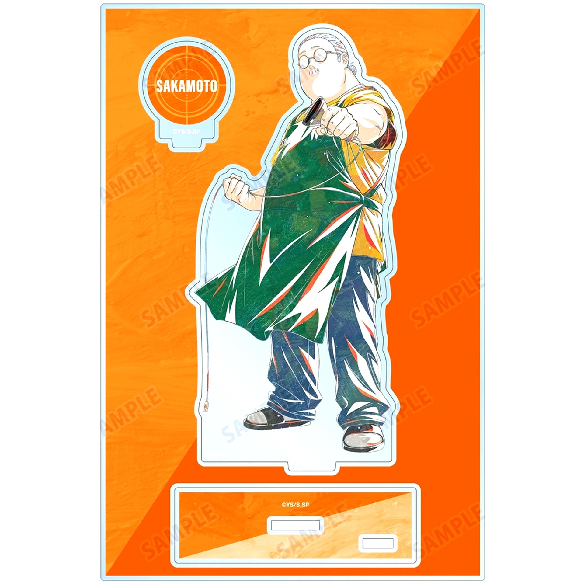 Taro Sakamoto Sakamoto Days Ani-Art BIG Acrylic Stand with Parts Ver.A [USED]