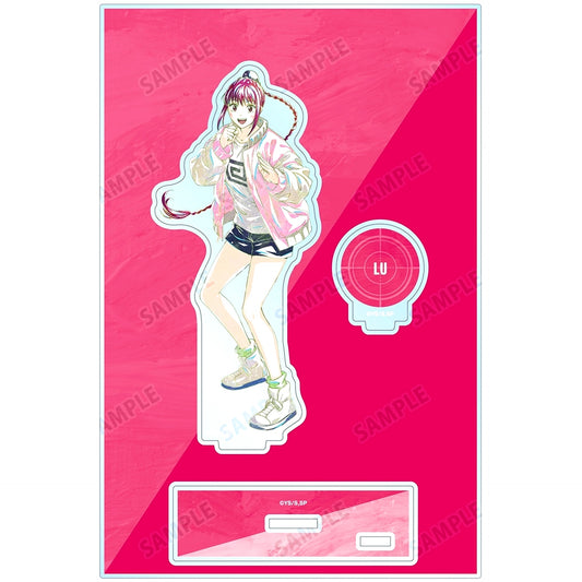 Lu Xiaotang Sakamoto Days Ani-Art BIG Acrylic Stand with Parts [USED]