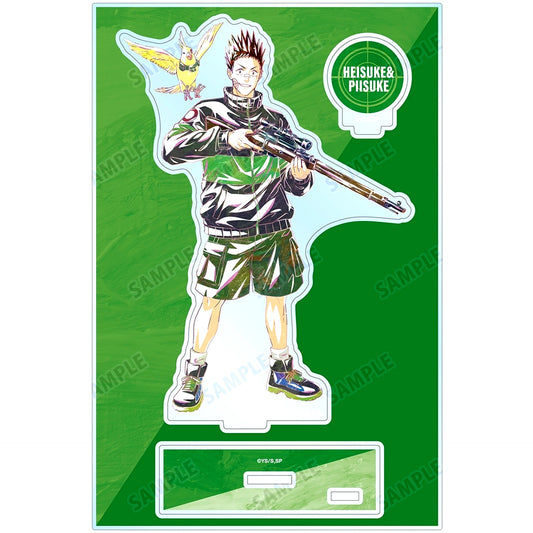 Heisuke Mashimo and Piisuke Sakamoto Days Ani-Art BIG Acrylic Stand with Parts [USED]