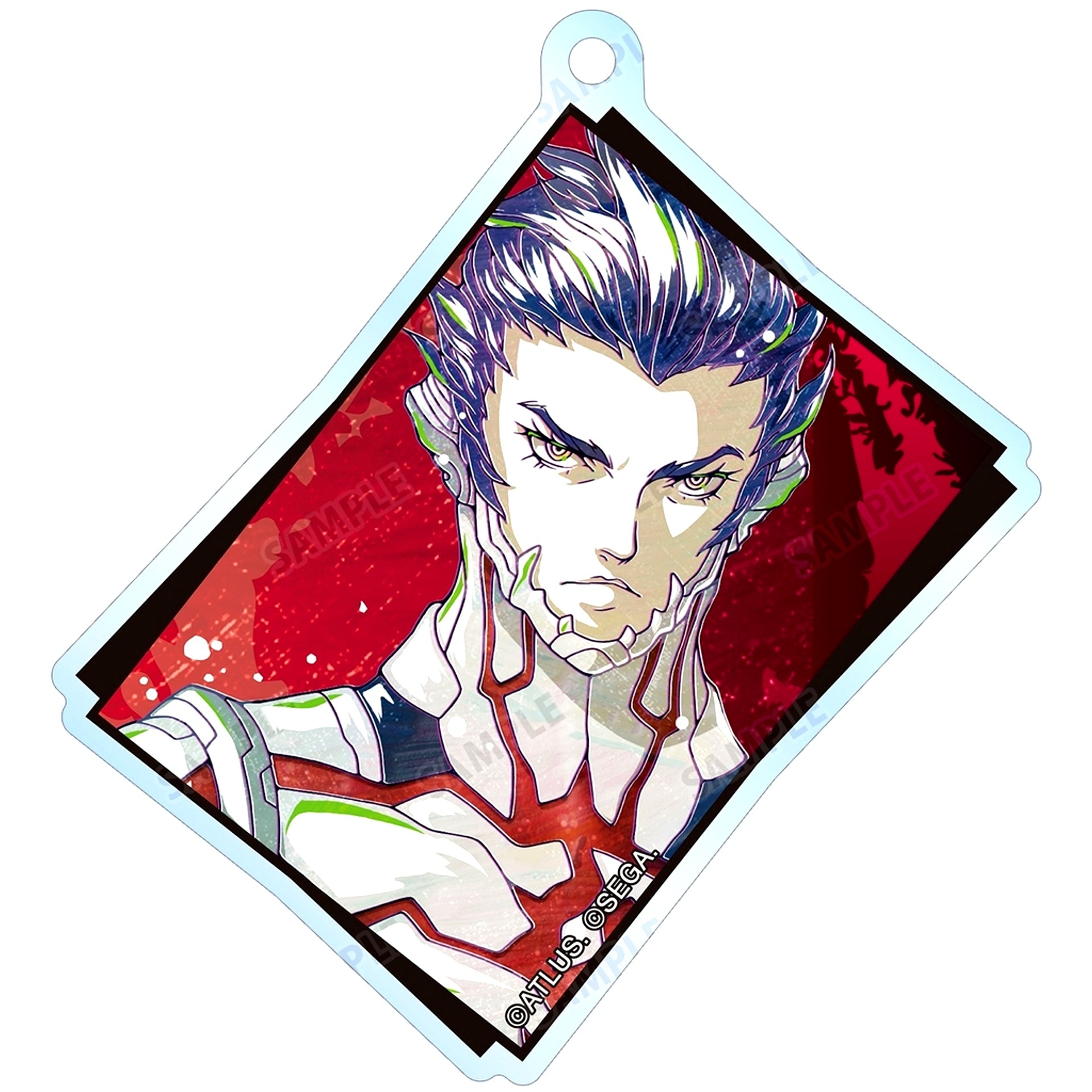 Aogami Shin Megami Tensei V Vengeance Trading Ani-Art Acrylic Keychain [USED]