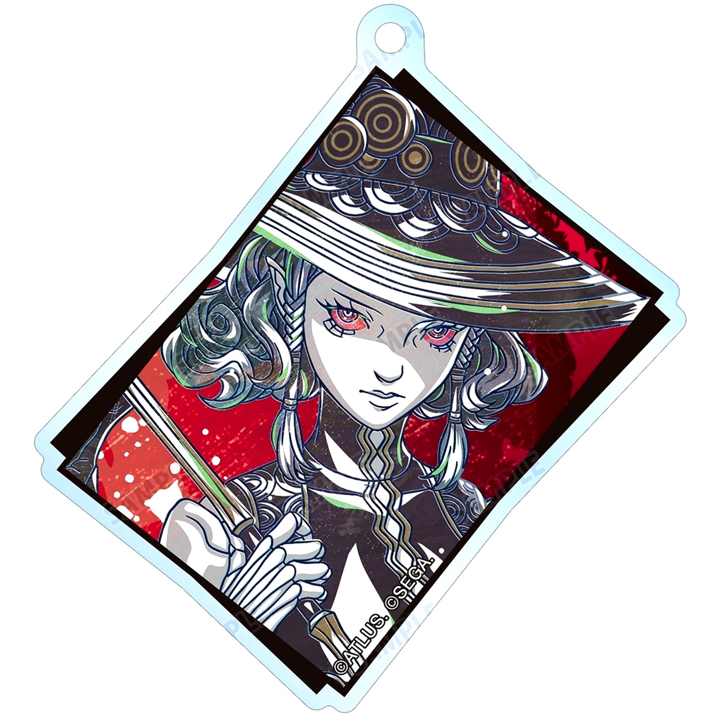 Agrat Bat Mahlat Shin Megami Tensei V Vengeance Trading Ani-Art Acrylic Keychain [USED]