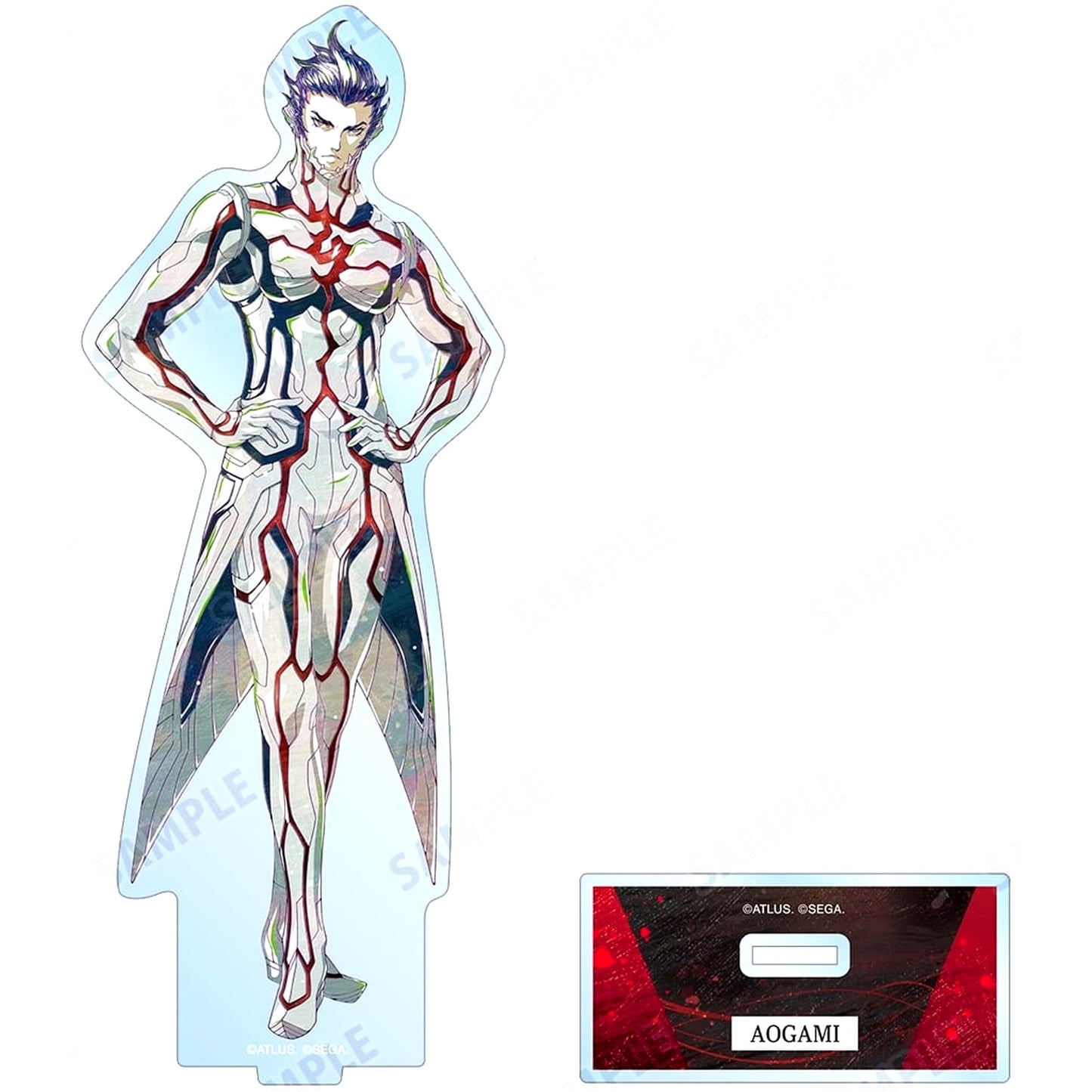 Aogami Shin Megami Tensei V Vengeance Ani-Art BIG Acrylic Stand [USED]