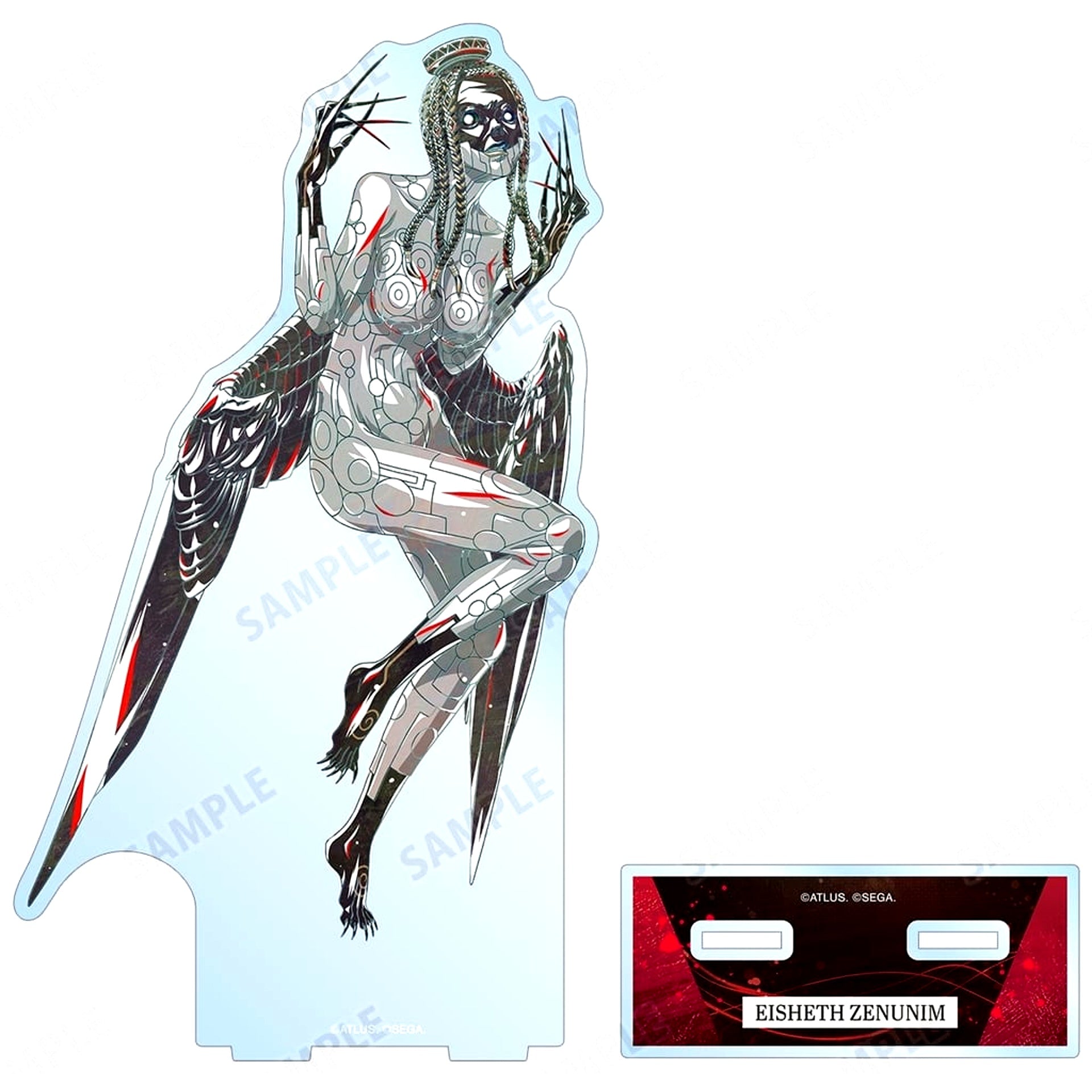 Eisheth Zenunim Shin Megami Tensei V Vengeance Ani-Art BIG Acrylic Stand [USED]