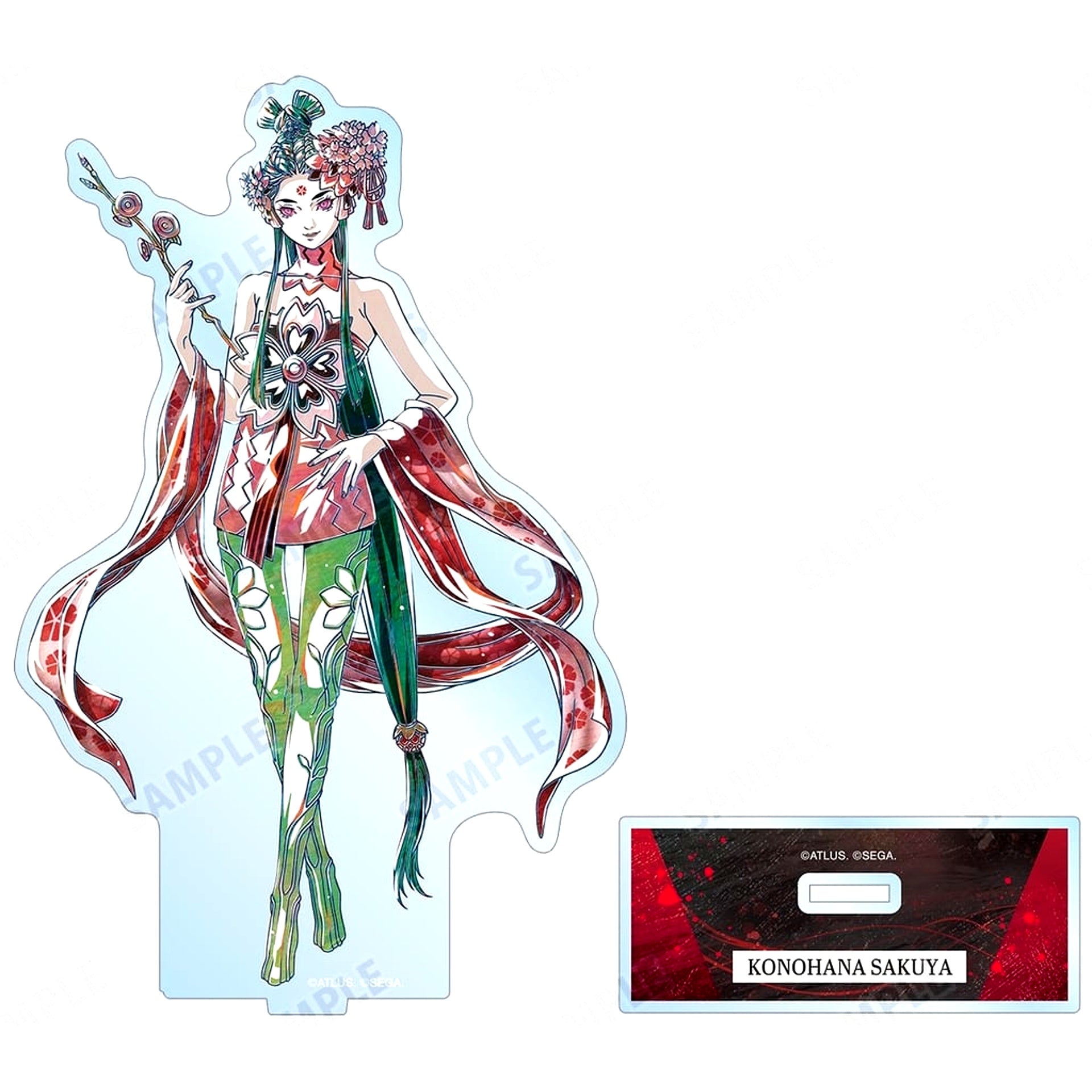 Konohana Sakuya Shin Megami Tensei V Vengeance Ani-Art BIG Acrylic Stand [USED]