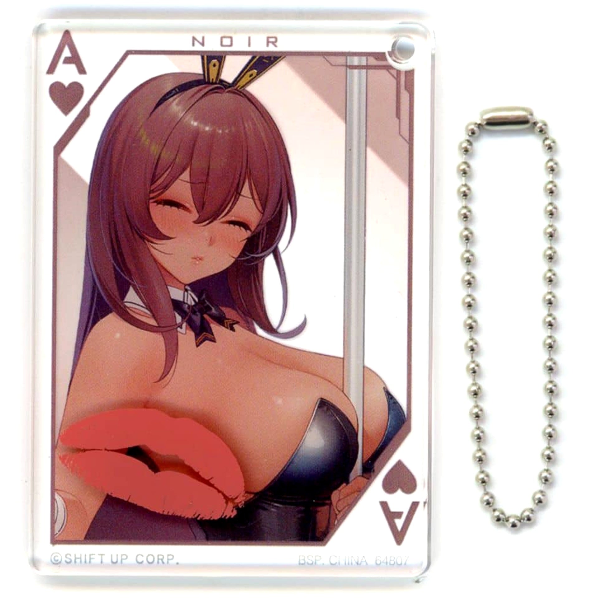 Goddess of Victory: Nikke Noir Ichiban Kuji Chapter 5 Lucky Kiss Charm Prize J [USED]