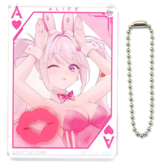 Goddess of Victory: Nikke Alice Ichiban Kuji Chapter 5 Lucky Kiss Charm Prize J Charm [USED]