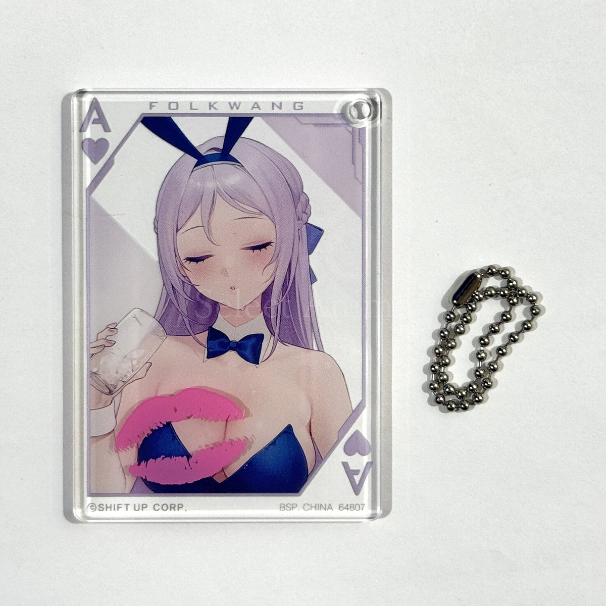 Folkwang J Prize Goddess of Victory: Nikke Chapter 5 Ichiban Kuji Kiss of Luck Charm [USED]