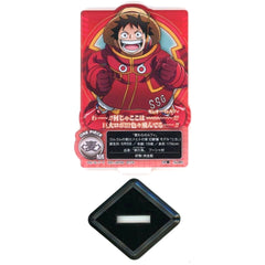 One Piece Ichiban Kuji Future Island Egghead My Feelings for You Prize G ACLLECT Monkey D. Luffy Straw Hat Store Collaboration YAKARA series Acrylic Stands [USED]