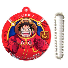One Piece Monkey D. Luffy Natural Proportions Ichiban Kuji Future Island Egghead: Feelings for You Acrylic Charms Straw Hat Store Collaboration Exclusive Prize J [USED]