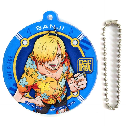 One Piece Sanji Natural Proportions Ichiban Kuji Future Island Egghead: Feelings for You Acrylic Charms Straw Hat Store Collaboration Exclusive Prize J [USED]
