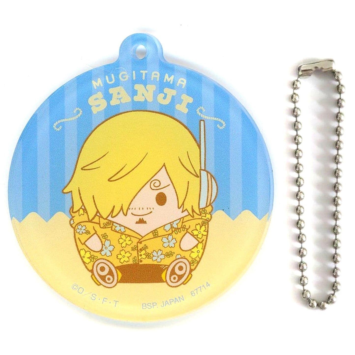 One Piece Sanji Mugitama Ichiban Kuji Future Island Egghead: Feelings for You Acrylic Charms Straw Hat Store Collaboration Exclusive Prize J [USED]