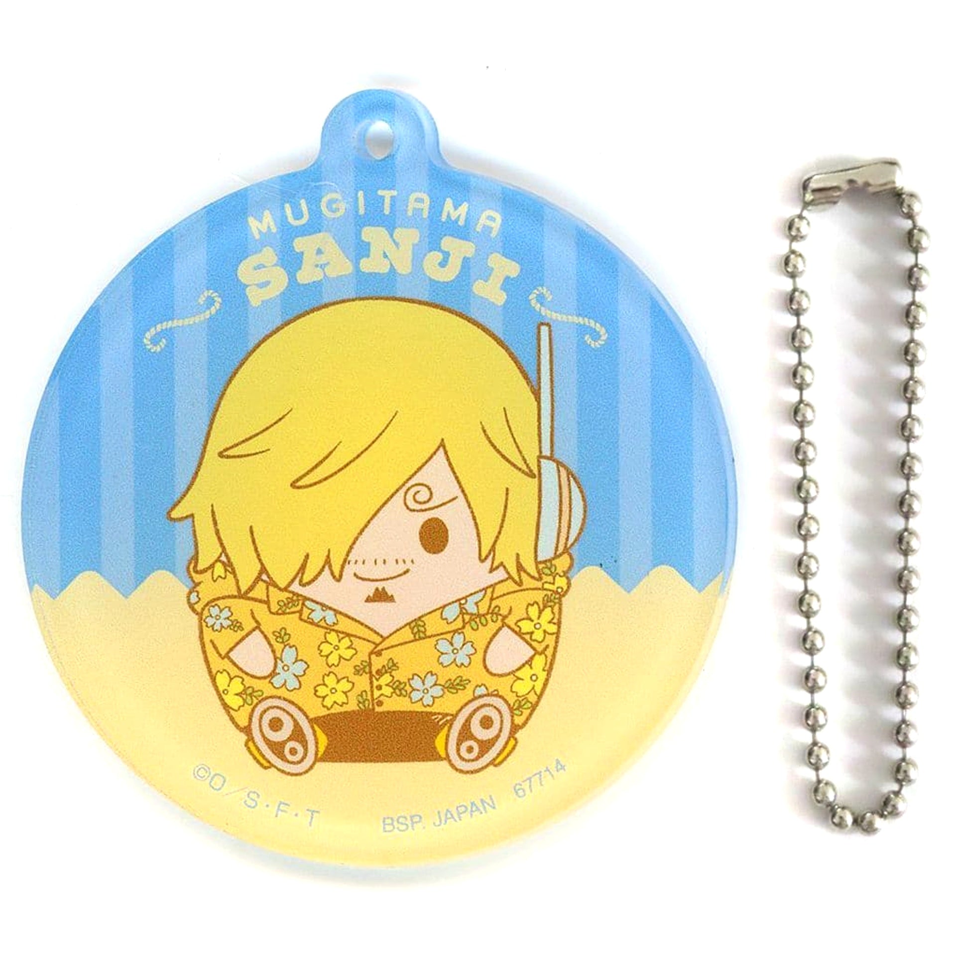 One Piece Sanji Mugitama Ichiban Kuji Future Island Egghead: Feelings for You Acrylic Charms Straw Hat Store Collaboration Exclusive Prize J [USED]