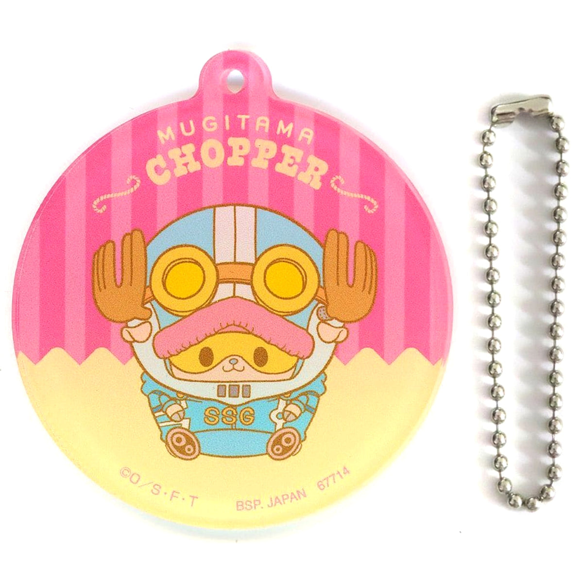 One Piece Tony Tony Chopper Mugitama Ichiban Kuji Future Island Egghead: Feelings for You Acrylic Charms Straw Hat Store Collaboration Exclusive Prize J [USED]
