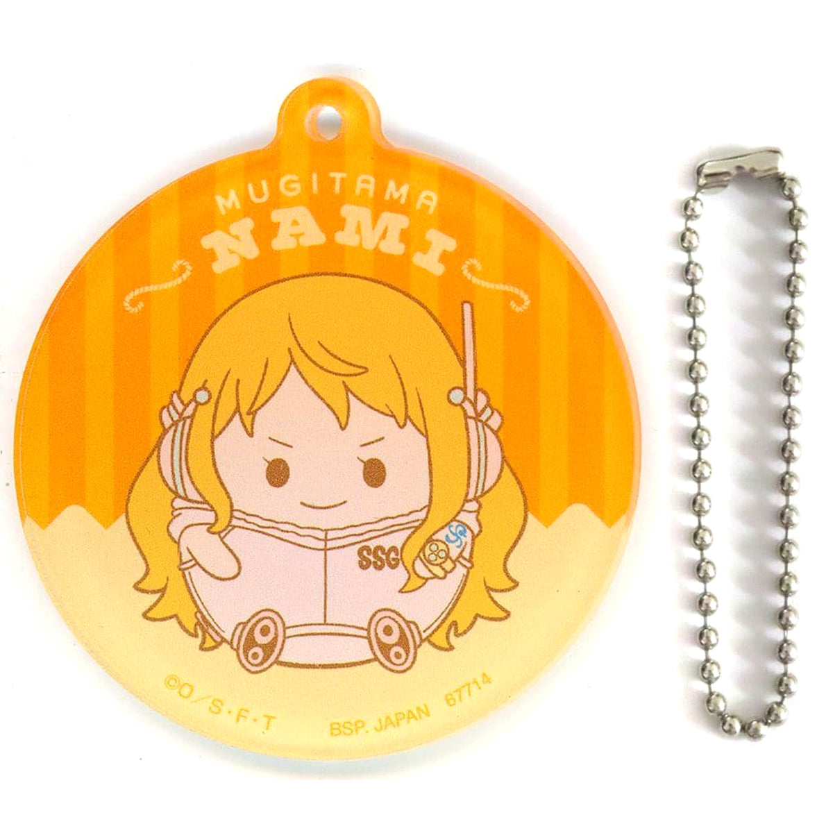 One Piece Nami Mugitama Ichiban Kuji Future Island Egghead: Feelings for You Acrylic Charms Straw Hat Store Collaboration Exclusive Prize J [USED]