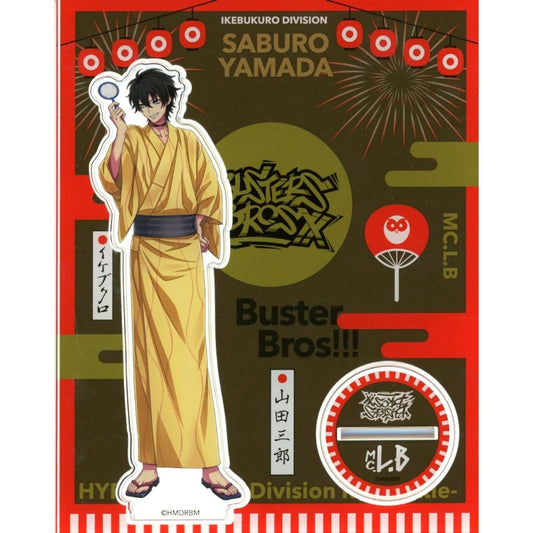 Saburo Yamada Hypnosis Mic: Division Rap Battle Acrylic Stand 8th Anniversary ver. 8th ANNIVERSARY CAFE [USED]