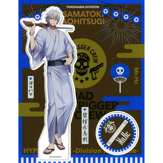 Samatoki Aohitsugi Hypnosis Mic: Division Rap Battle Acrylic Stand 8th Anniversary Ver. 8th ANNIVERSARY CAFE [USED]