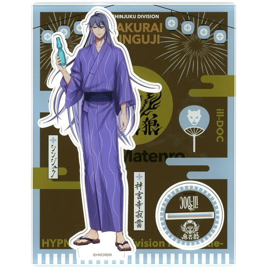 Jakurai Jinguji Acrylic Stand 8th Anniversary ver. Hypnosis Mic: Division Rap Battle 8th Anniversary Cafe [USED]